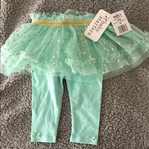 🎀👶🏻baby starters mint green tutu pants. NWT